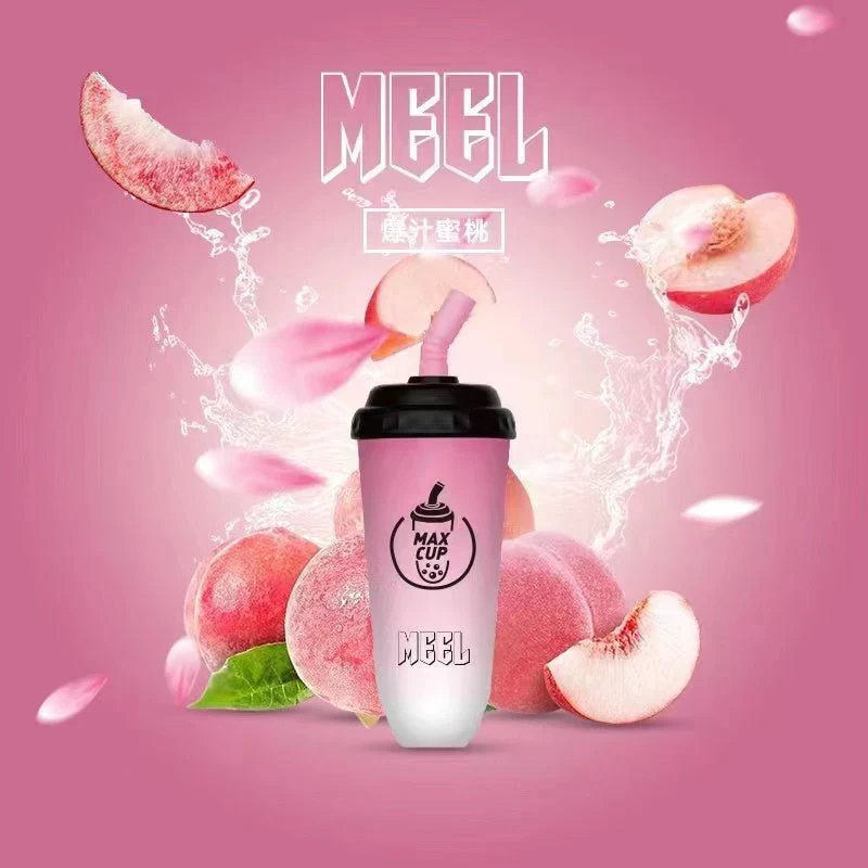 MEEL 奶茶杯 6000 口拋棄式 3% 尼古丁鹽順滑不鎖喉 智慧 Type-C 快充「長效續航不斷電」15ml 巨無霸油量 台灣現貨秒發:圖片 2