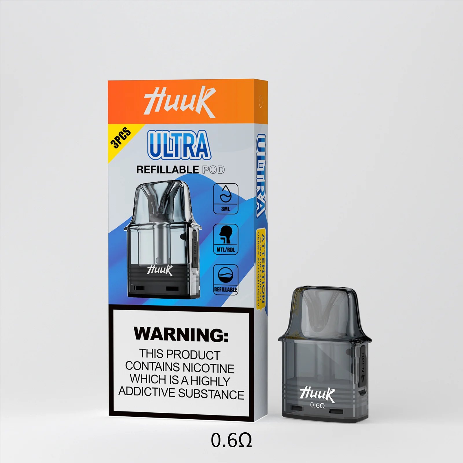 MEHA HUUK 1350mAh 注油主機 27W 強勁輸出續航怪獸 超大電力撐整天 爆發力之王 1350mAh巨量電力 台灣現貨秒發:圖片 8