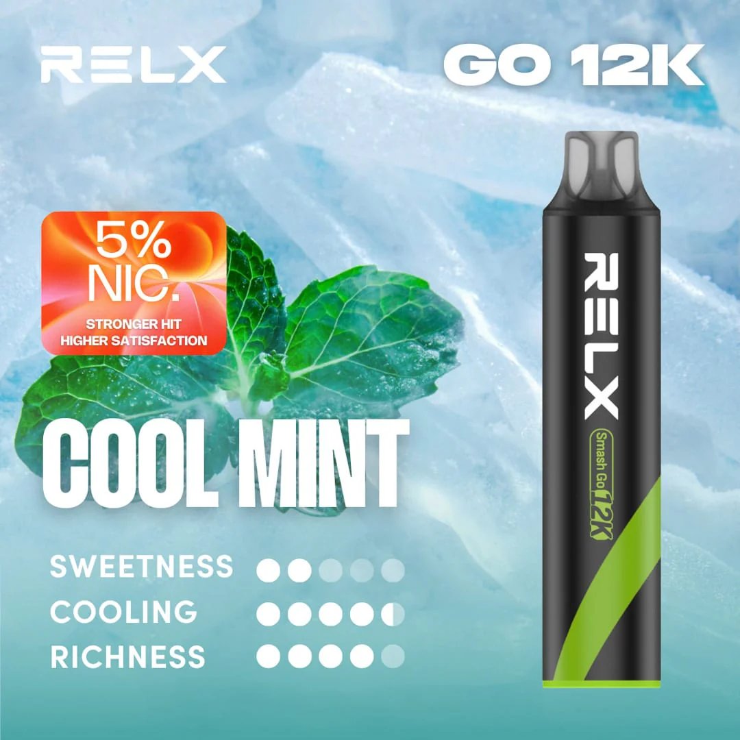 RELX Smash Go 12000口抛棄式電子煙 獨家防乾燒技術 15ml澎湃大容量 爆爽擊喉感5%丁鹽 400mAh穩壓續航 台灣現貨秒發:圖片 3