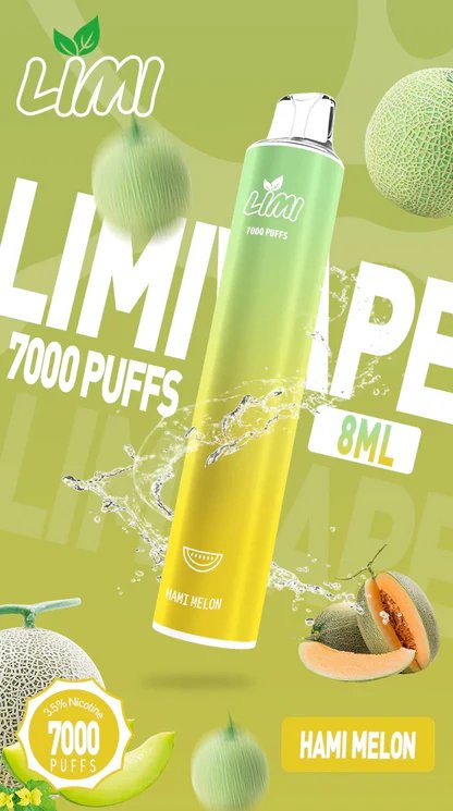 LIMI 7000 拋棄式電子煙 3.5% 尼古丁鹽強勁擊喉 冰感水果系列清涼入喉 吸氣發光 LED燈條 650mAh可充電 台灣現貨秒發:圖片 16