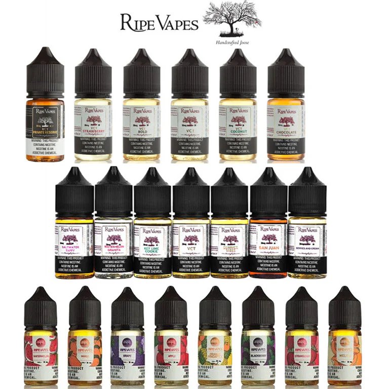 【Ripe Vapes 生命之樹】傳奇 VCT 30ML尼古丁鹽 頂級香草奶油雪茄 層次濃郁滑順不刺喉 美國原裝老饕首選 台灣現貨秒發:圖片 2